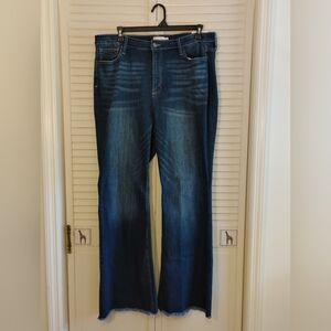 Jelly Jeans Dark Blue Flare Jeans